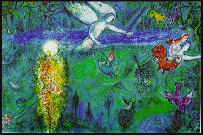 Eden by Marc Chagall