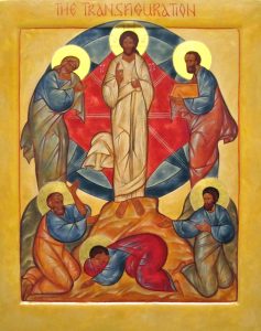 An icon of the Transfiguration
